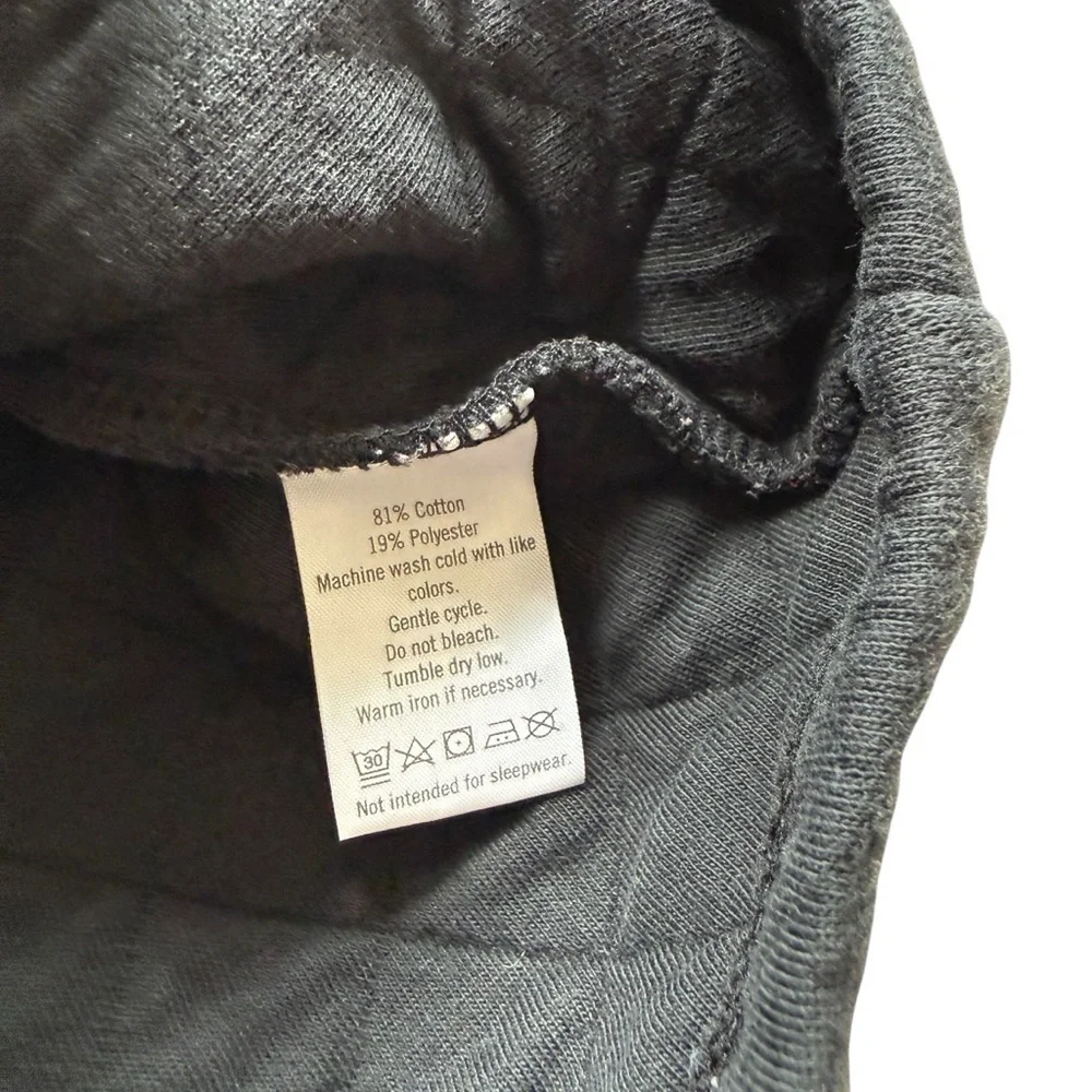 Janie and Jack Skirt Girls Size 12 Black Black Quilted A-Line Pull On Pockets